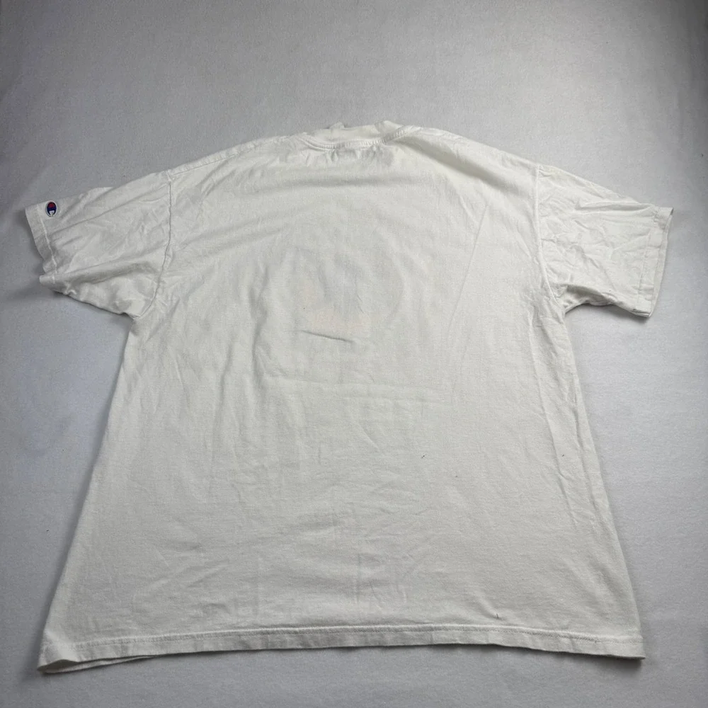 90s Champion San Francisco Warriors Vintage Graphic T-Shirt White Mens XL - Picture 2 of 7